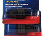 2 Ct Tru-Flate 13-809 Universal Coupler 1/4&quot; MNPT - $35.99