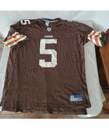 Vintage Reebok NFL Equipment on field Cleveland Browns Jersey #5 Jeff Ga... - $68.38 CAD