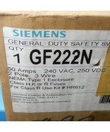 Siemens GF322N Fused Disconnect Switch 3 Pole 4 Wire 60 Amp 240V Type 1 - £74.74 GBP