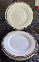 Set Of 4 Royal Doulton Pure Platinum 7 3/4&quot; Salad Plates Made in England - $25.00