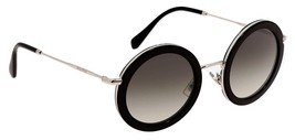 Authentic Miu Miu women&#39;s black sunglasses SMU 59U  - $225.00