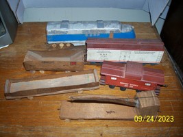 Vintage 50&#39;s Wooden Train set - £31.97 GBP