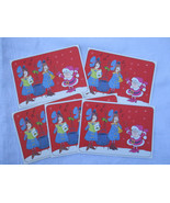 5 Vintage Christmas Cards 60&#39;s American Greetings PEACE LOVE SISTERHOOD ... - £22.64 GBP