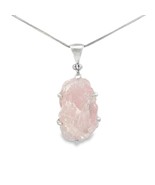 Stones Desire Morganite Pendant Necklace (22") Pink - $189.05