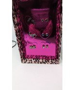 Betsey Johnson Celestial Stud Earring Set Blue Crystal Multi-Color New w... - $658.58 MXN