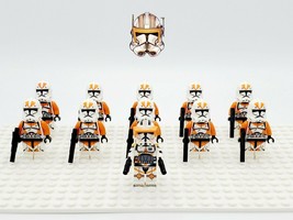 Star Wars Commander Cody 212th Battalion Utapau Clone Troopers 11pcs Minifigures - £18.07 GBP