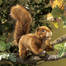 Red Squirrel Puppet - Folkmanis (2880) - £22.24 GBP