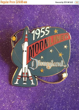 ON SALE 1998 Disneyland Tomorrowland Moonliner Attraction Series Pin Rar... - £20.30 GBP