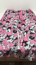 Minnie Mouse Pajama Pants Adult XL Pink Disney Sleepwear Drawstring Pant - $17.97 CAD