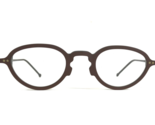 Vintage la Eyeworks Eyeglasses Frames SAGE 338M Matte Brown Black 43-25-135 - $55.88