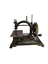 Antique 1880 Guhl &amp; Harbeck&#39;s &quot;Original Express&quot; chain stitch Sewing Mac... - $341.55