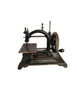 Antique 1880 Guhl &amp; Harbeck&#39;s &quot;Original Express&quot; chain stitch Sewing Mac... - £273.02 GBP