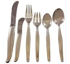 Contour by Towle Sterling Silver Flatware Set Service Mid Century Modern 80 pcs - £3,750.93 GBP