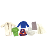 Vintage Barbie Clothes Lot Dress Skirt Tutu Blouse Date Sweater Girl 1960s - €36,86 EUR