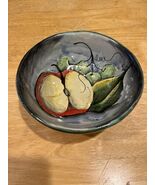 Mayolica Melchoy Fruit Mexico Footed Telavera Hand Painted Small Bowl Ma... - $363.02 MXN