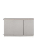 Beaded Trim Sideboard: Elegant Wooden Storage - $380.32 CAD