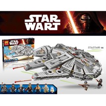 Children&#39;s Assembled Building Blocks Early Education Toy Star Wars Millennium Fa - £71.50 GBP+
