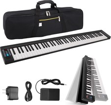 Pyle Electric Keyboard Piano 88 Keys - Portable Foldable Digital, Pkbrd8100 - £195.37 GBP