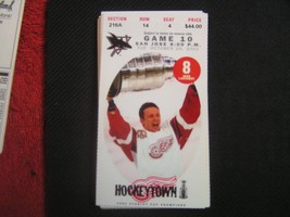 Stanley Cup Champions 2002-03 Detroit Red Wings Ticket Stub Vs.Chicago 11-5-02 - £2.32 GBP