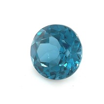 Synthetic London Blue Topaz Spinel Round Cut AAA Quality for Jewelry Making, Cut - £4.54 GBP