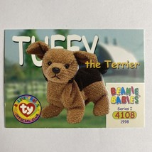 Tuffy the Terrier 1998 1999 TY Beanie Babies Card #4108 Series 1 &amp; 3 - £1.35 GBP