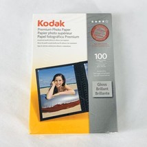 Kodak Premium Photo Paper 4 x 6 100 Sheets Gloss All In One Printers New... - $9.50