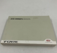 2016 Kia Forte Owners Manual Handbook OEM C01B55065 - $31.49