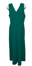 Calvin Klein Kelly Green Sleeveless Wide Leg Belt Jumpsuit SZ 10 NEW - $137.61