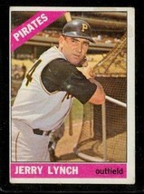 Vintage 1966 Topps Baseball #182 Jerry Lynch Pittsburgh Pirates Outfield - $4.94