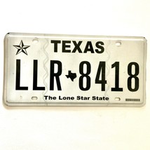 Untagged United States Texas Lone Star State Passenger License Plate LLR 8418 - $16.82