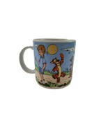 Disney Winnie The Pooh And Friends Thoughtful Spot Coffee Tea Cup Mug Bl... - £6.96 GBP