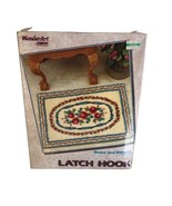 WonderArt Roses and Ribbons Latch Hook Kit 24in X 34in Floral Home Decor... - $25.47