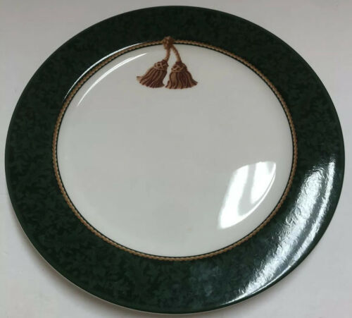 Primary image for Hallmark Home Collection Holiday Abundance By Sakura Green Dinner Plate 10.75”