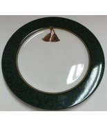 Hallmark Home Collection Holiday Abundance By Sakura Green Dinner Plate ... - £7.90 GBP