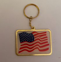 American Flag V F W National Home For Children Key Chain Keychain - £7.86 GBP