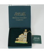 Abbey House Shelia&#39;s Historical Ornament Collection Christmas 3D Metal O... - $21.55