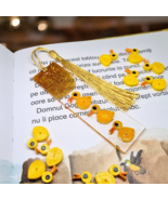 Ducks Bookmark Resin for Kids First Day of School Paper Quilling Coils 5... - $10.88 CAD