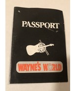 Wayne&#39;s World Promo Vintage TV Hits Magazine Passport Original *Read* - $23.19