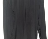 Reebok Shirt Mens Large Black Long Sleeve Performance Baselayer Base Shirt - £10.44 GBP