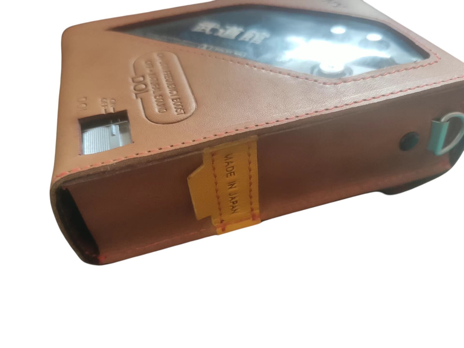Custom Leather Case For SONY WM-DD100 Boodo Khan -BROWN - $98.01