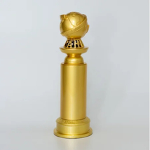 1:1  Full Size Zinc Alloy Golden Globe Awards New Golden Globe Trophy So... - $399.00