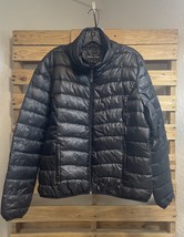 Black Rivet Black Puffer Polyester Full Zip Winter M Jacket Size XXL BBL JD - €11,11 EUR