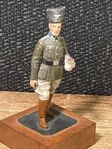 Vintage Painted Metal German Afrika Korps Figurine 2.75&quot; - $17.50