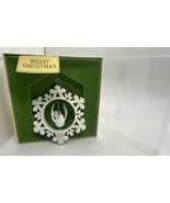 1978 Hallmark Tree-Trimmer Christmas Ornament Dove Rotates in Snowflake ... - €16,44 EUR