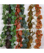 2 meters Faux Eucalyptus Greenery,Fake Eucalyptus, Artificial Eucalyptus... - $9.56 CAD