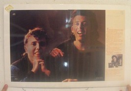 Tears For Fears Poster Trade Ad Songs From The Big Chair Tour Dates - £106.02 GBP