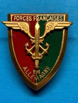 FRANCE, FORCES FRANCAISES en ALLEMAGNE, OCCUPATION GERMANY, BADGE - $7.43