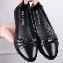 Women Flats Shoes Casual Light Comfortable Patent Leather Summer Lady St... - £20.48 GBP