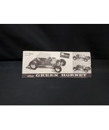 Orig. 1960 Monogram Model Kit Green Hornet Ford T Roadster Box DIRECTION... - £10.34 GBP