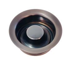 NEW Mountain Plumbing MT204/PVDORB 2.5&quot; Waste Disposer Trim &amp; Stopper Bronze - £24.55 GBP